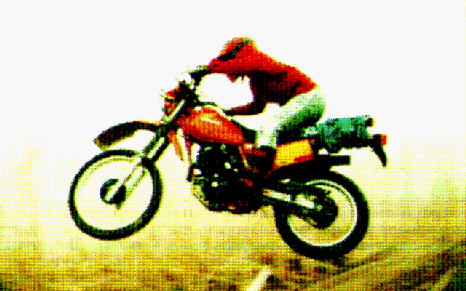 XLX250R in the air / $B6uHt$V(BXLX250R